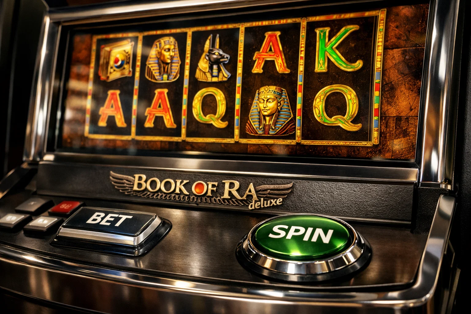 Play Book of Ra Deluxe on mobile